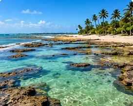 Praia de Flecheiras, no Ceará.